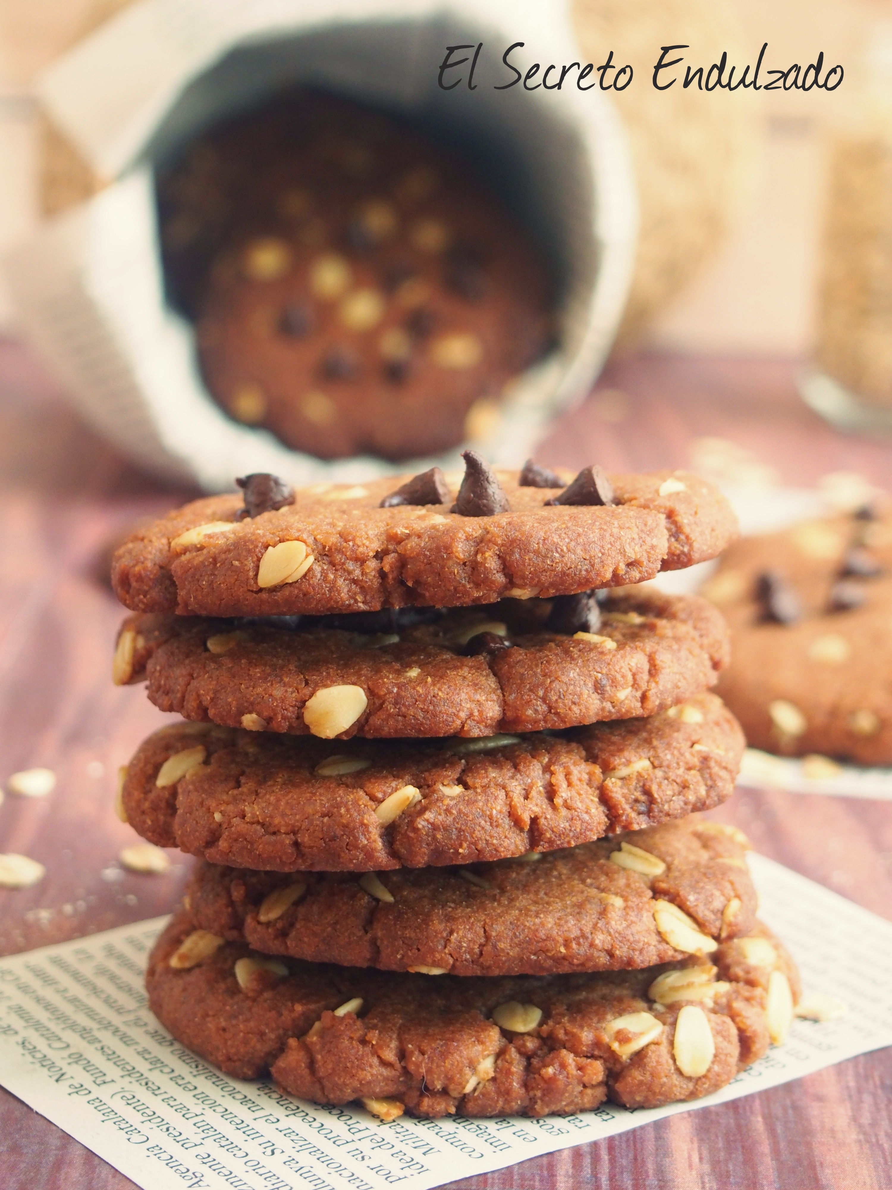 Cookies HEALTHY chocolate & avena