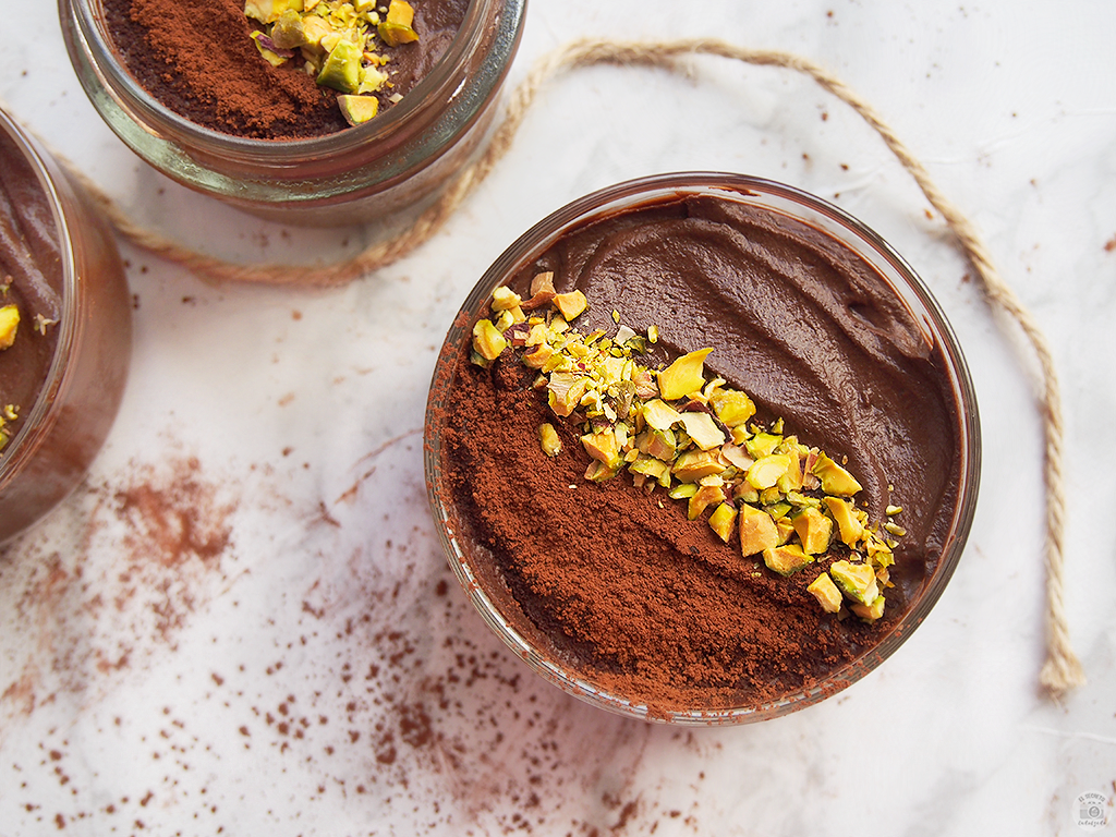 Receta Mousse Chocolate Vegana Healthy Recipe