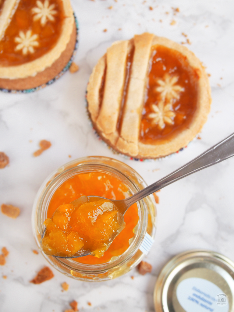Receta Mini tartaletas Melocotón saludables - Mini healthy peach tarts recipe