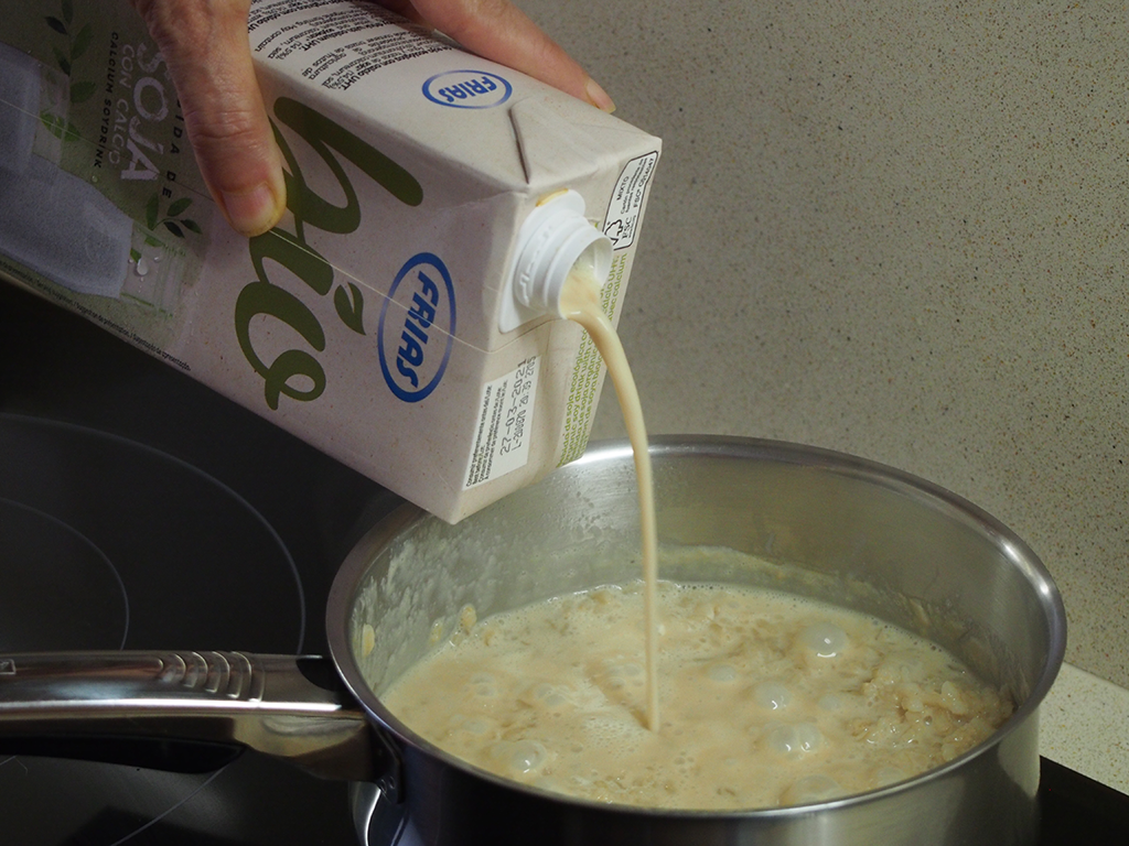 Arroz con leche SALUDABLE Pudding Rice Healthy