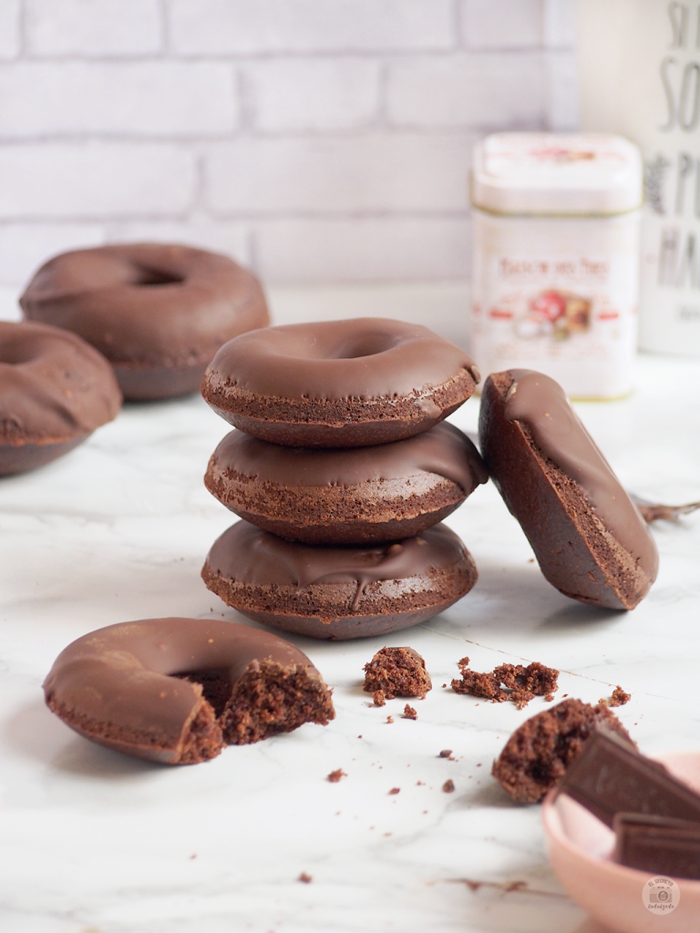DONUTS Chocolate SALUDABLES healthy cake easy delicious