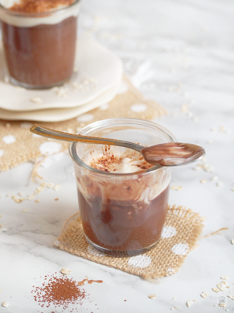 PUDDING de chocolate saludable - Healthy Pudding chocolate