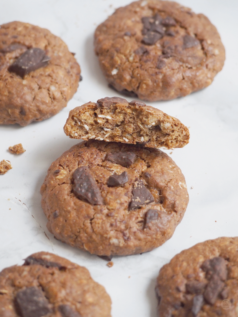 cookies galletas saludables healthy avena chocolate oatmeal