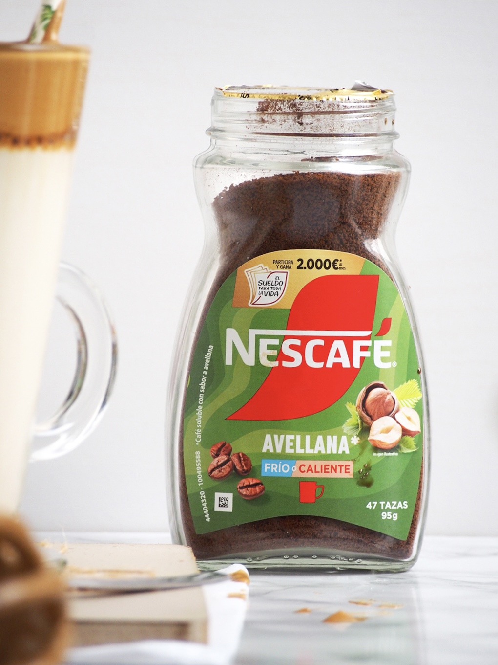cafe coffee food photography fotografia minimalista colabroacion creacion de contenido degustabox dalgona creamcoffee nescafe