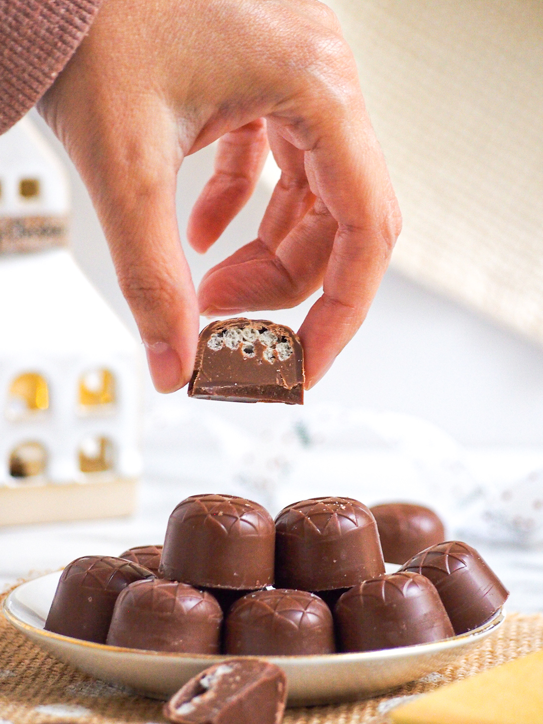 Colaboracion Suchard creacion de contenido food photography fotografia minimalista bombones 